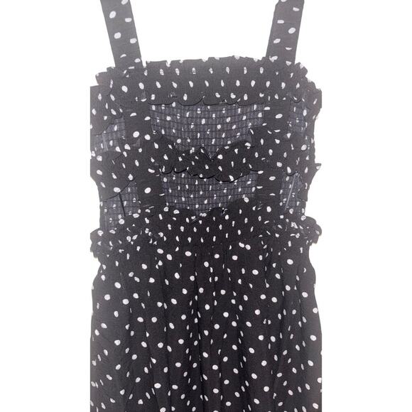White Birch • Black/White Polka Dot Dress with S• Size S•NWOT - Picture 3 of 8